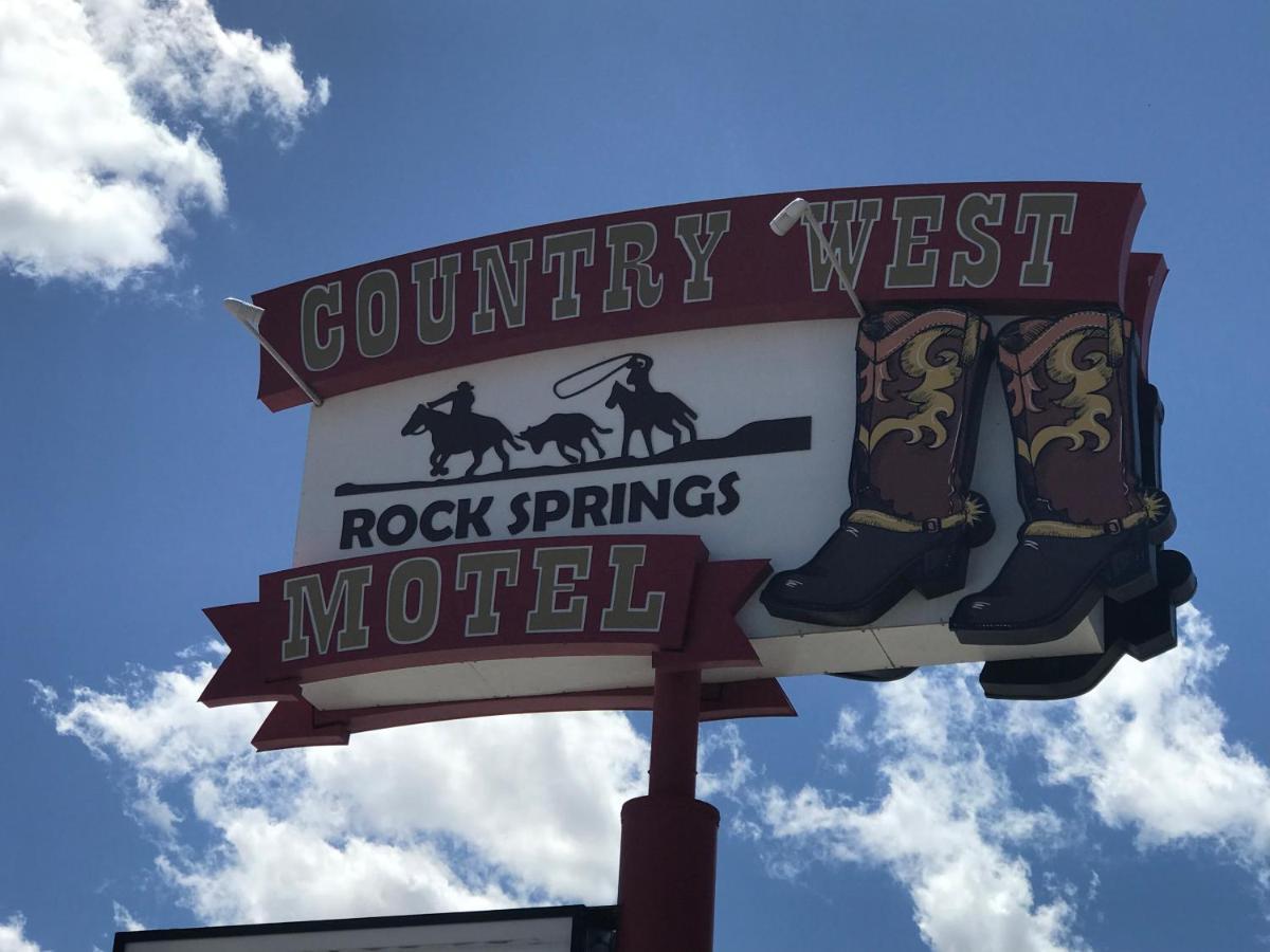 Country West Motel Of Rock Springs Eksteriør billede